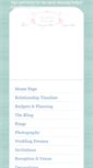 Mobile Screenshot of big-wedding-tiny-budget.com